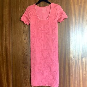 Tees by Tina Pink Shortsleeve Dress (OS)